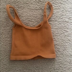 NEW Free People Happiness Runs Square Neck Crop Top